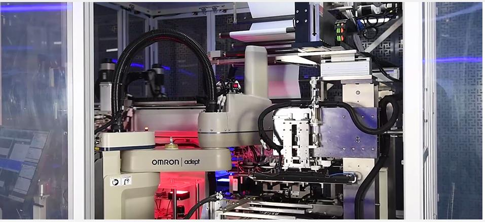 二次電池疊片機應用案例